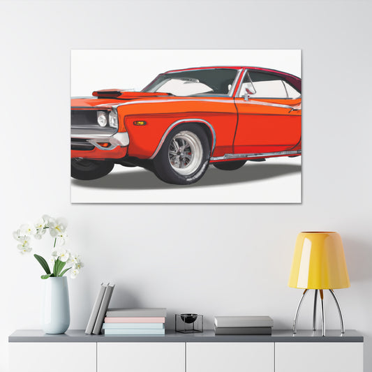The Flashback - Automobile - Canvas