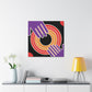 Cascading Charm - Midcentury - Canvas