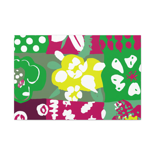 Blossomburst - Floral - Canvas