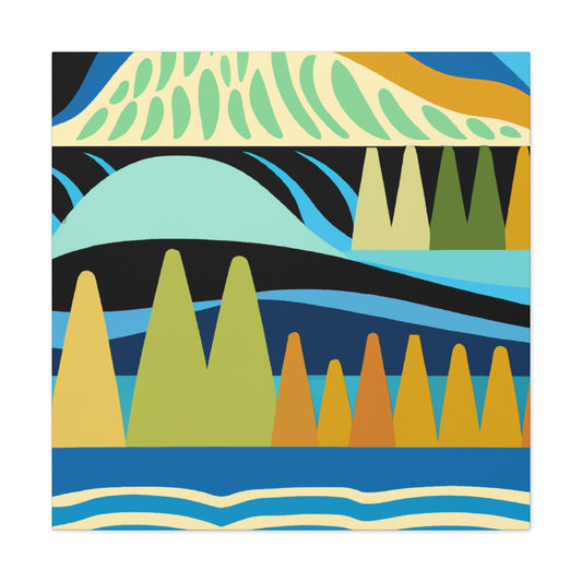 Forrest Play - Midcentury Canvas