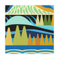 Forrest Play - Midcentury Canvas