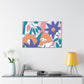 Blissful Bloom - Floral - Canvas