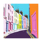 Magnolia City - New Orleans - Architectural - Canvas