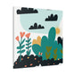 Blooming Harmony- Landscape - Canvas