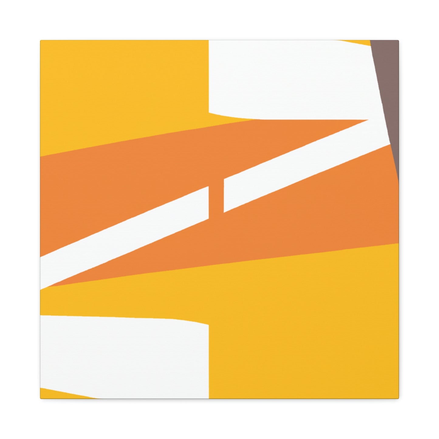 Geometric Flourish - Midcentury - Canvas