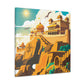 The Land of Spices - Destination India - Canvas