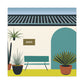 Turbulent Twirls - Midcentury - Canvas