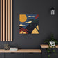 Moonlit Jungle - Midcentury Canvas