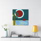 Fruitful Flickertail - Midcentury Canvas
