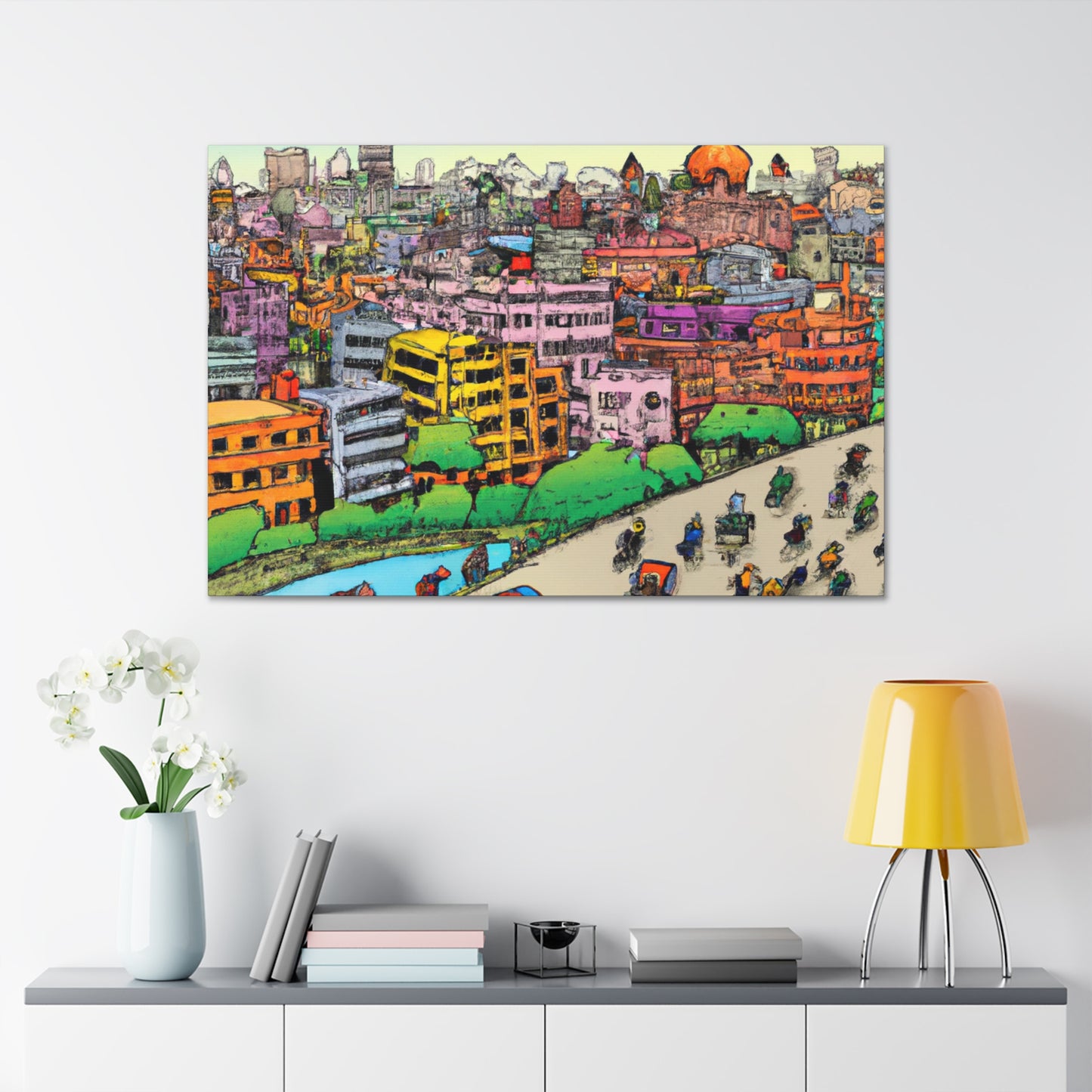 Saffron Spice - Destination India - Canvas