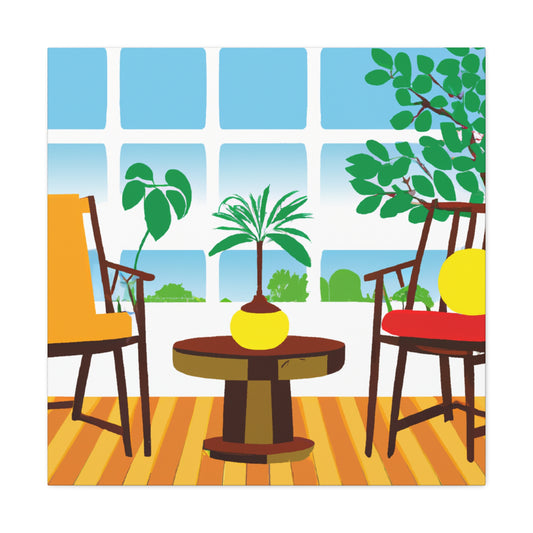 Vibrance Vibe- Midcentury - Canvas