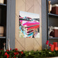"Red Wave" - Automobile Canvas