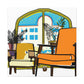 Zen Collage - Midcentury - Canvas