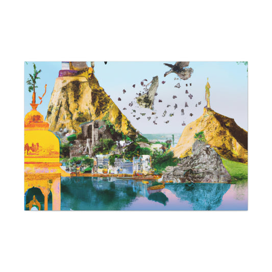 Vibrant Lights - Destination India - Canvas