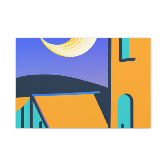 "Unwind Reflection - Midcentury" - Canvas