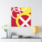 Modern Monochrome- Midcentury - Canvas