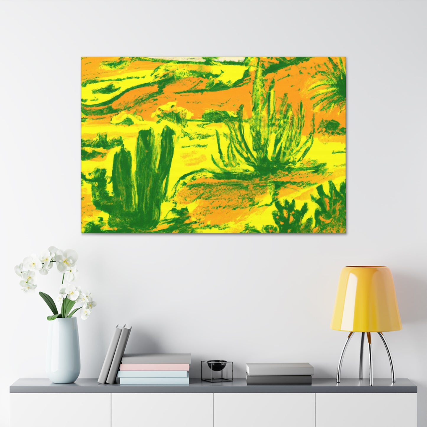 Desert Glow-Landscape - Canvas