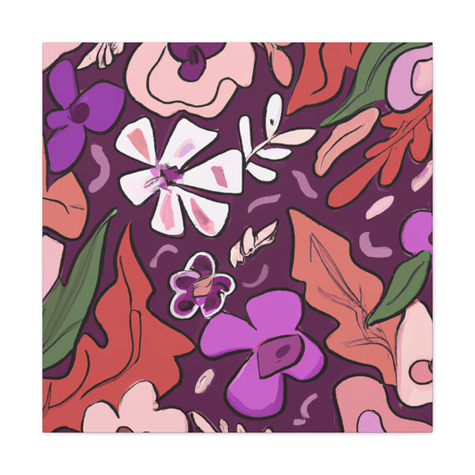 Blissful Bloom - Floral - Canvas