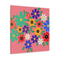 Primrose - Floral. - Canvas