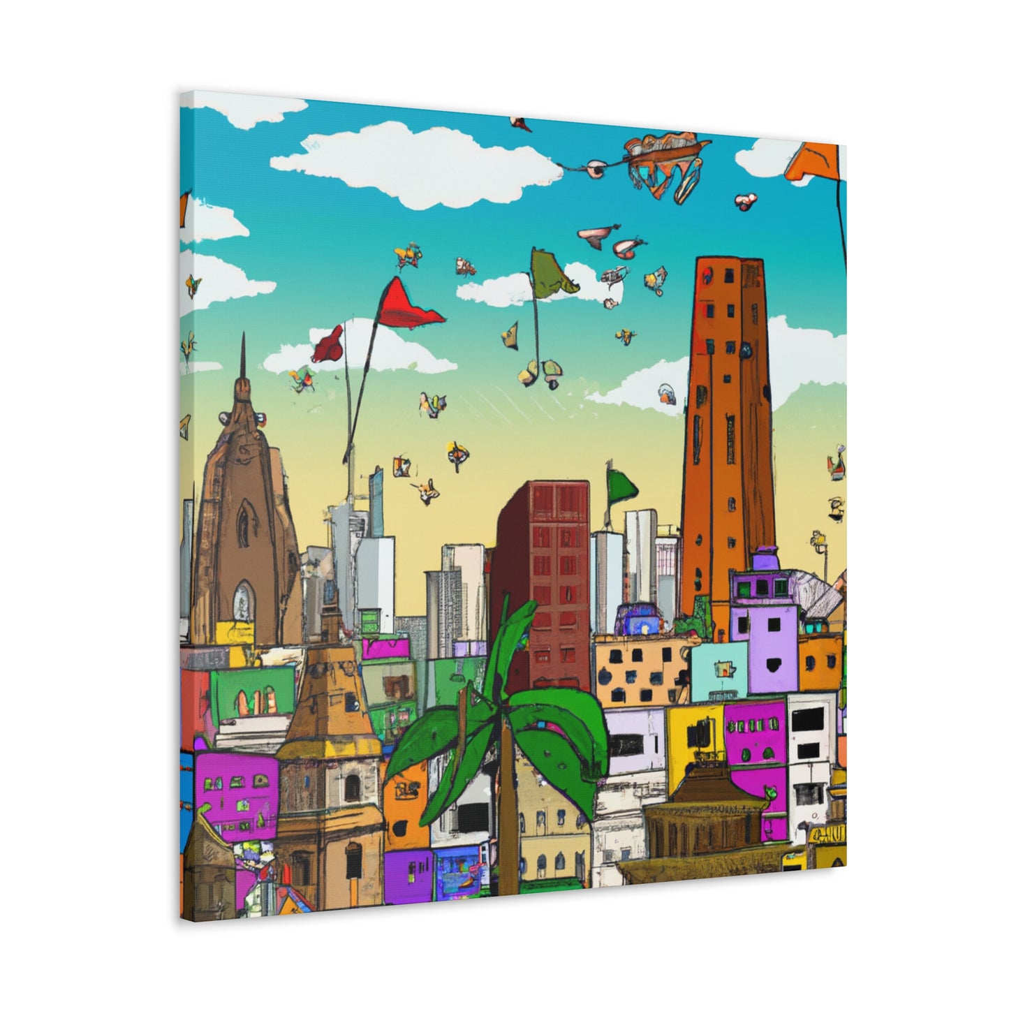 Saffron Spice - Destination India - Canvas