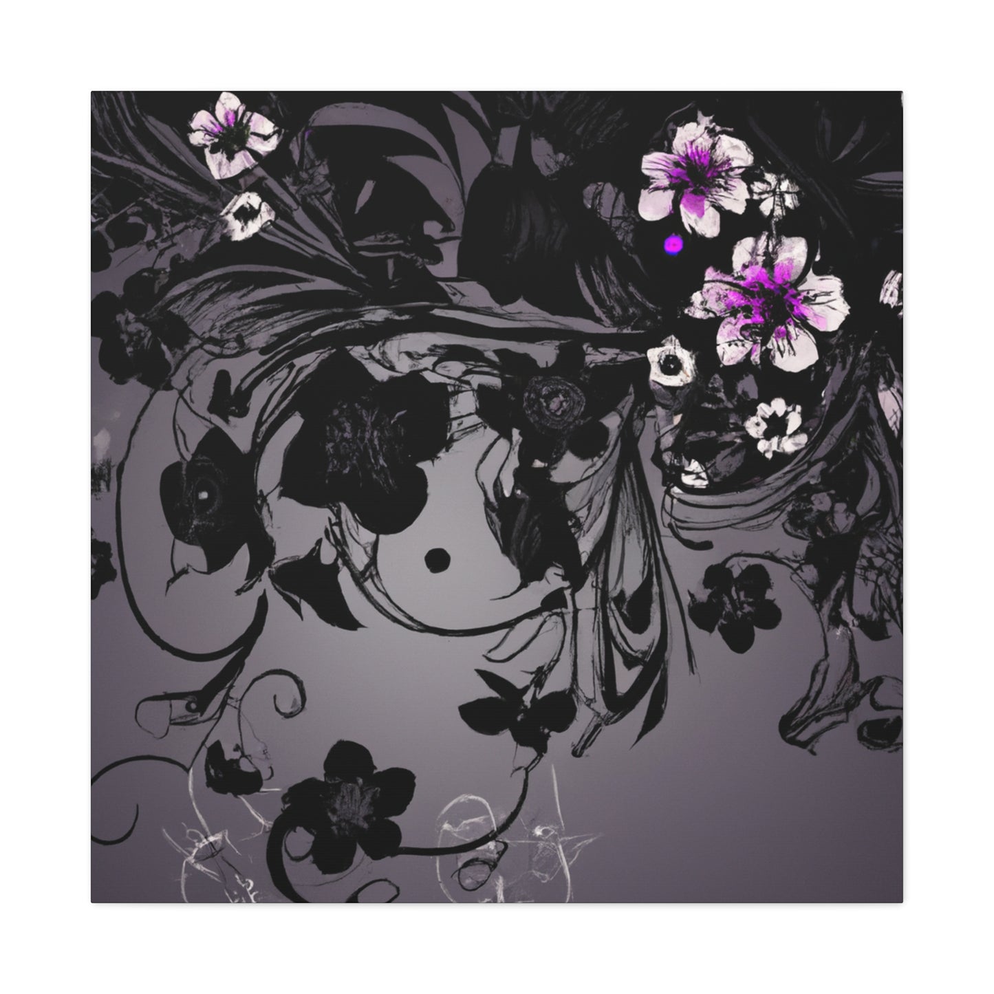 Blissful Heart – Floral - Canvas