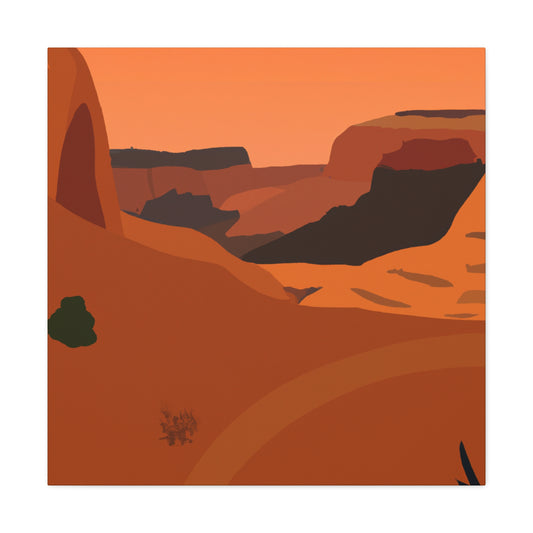 Sandwhirls-Landscape - Canvas - Desert