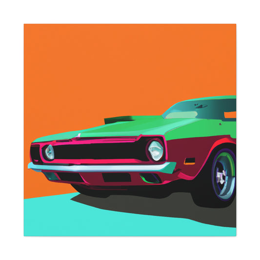 Flyin' Jalopy - Automobile - Canvas