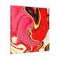 Viridian Light - Abstract - Canvas
