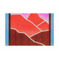 Vibrant Bloom - Midcentury - Canvas