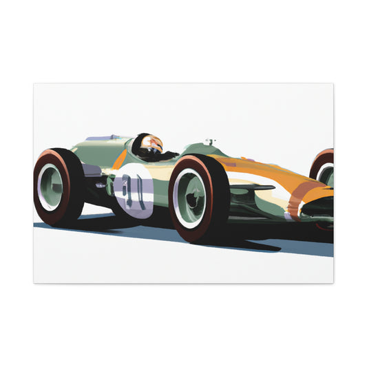 The Red Streak - Automobile - Canvas