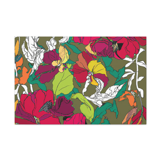 Vespera - Floral - Canvas