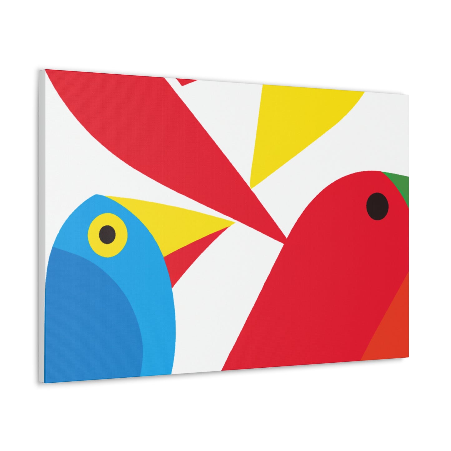 "Chirpy Horizon- Midcentury." - Canvas