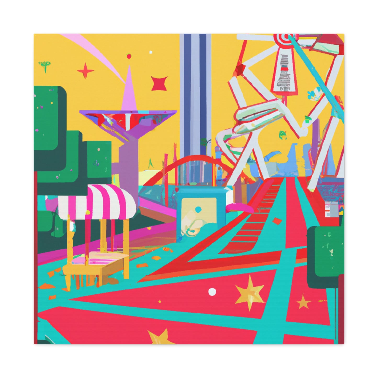 Wonderworld - Amusement - Canvas