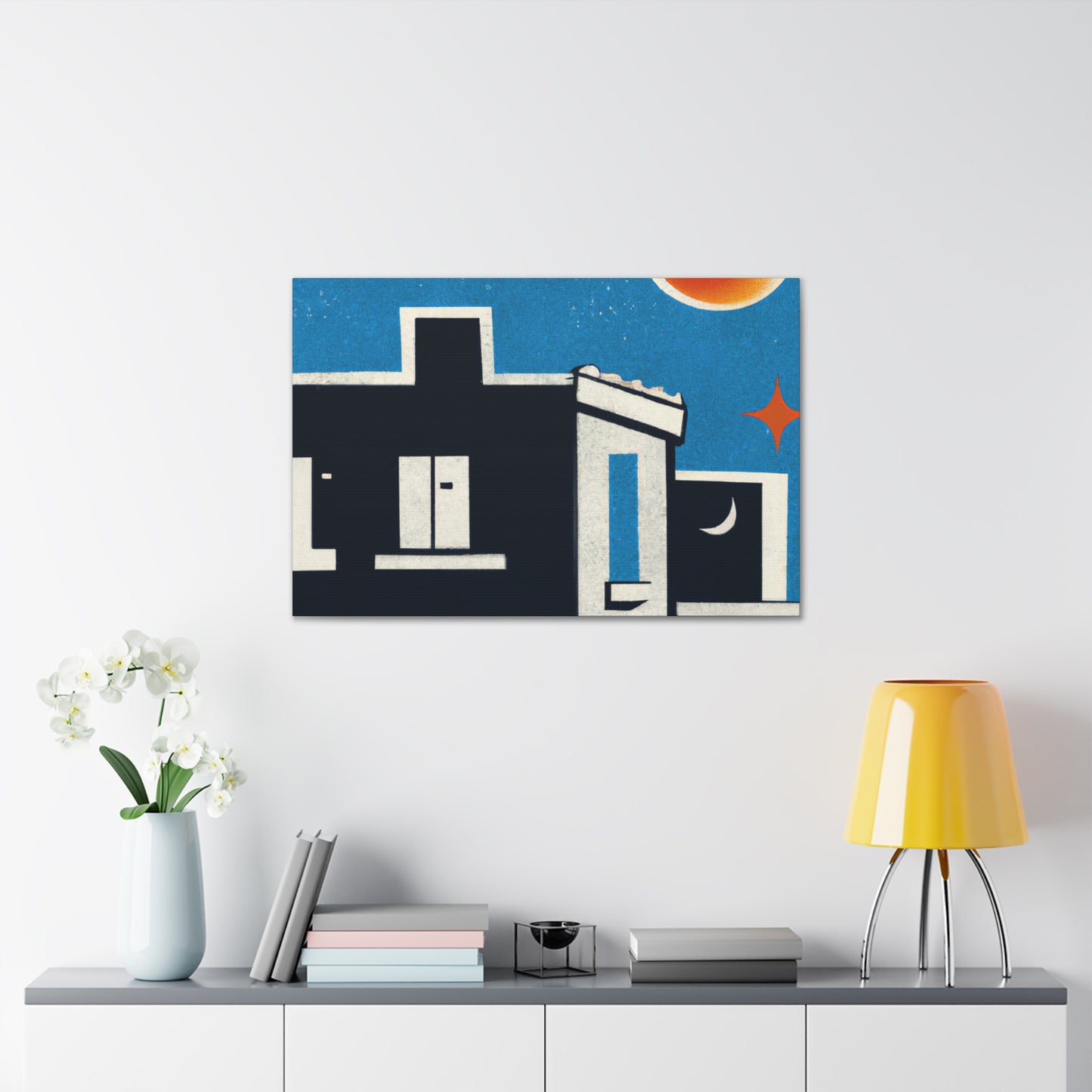 Funky Town - Midcentury Canvas