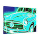 "Retro Rev-Up" - Automobile Canvas
