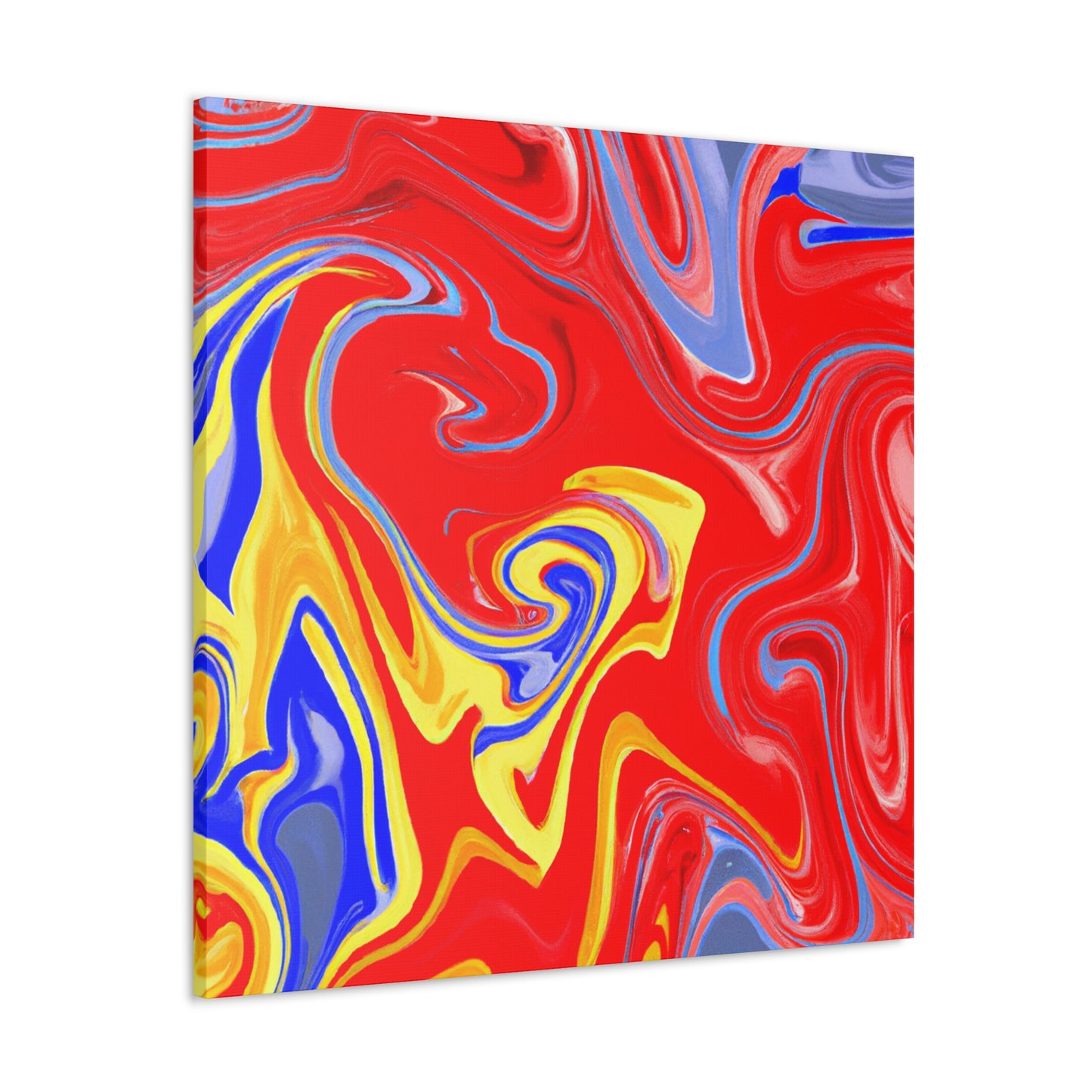 Aqua Aurora - Abstract - Canvas