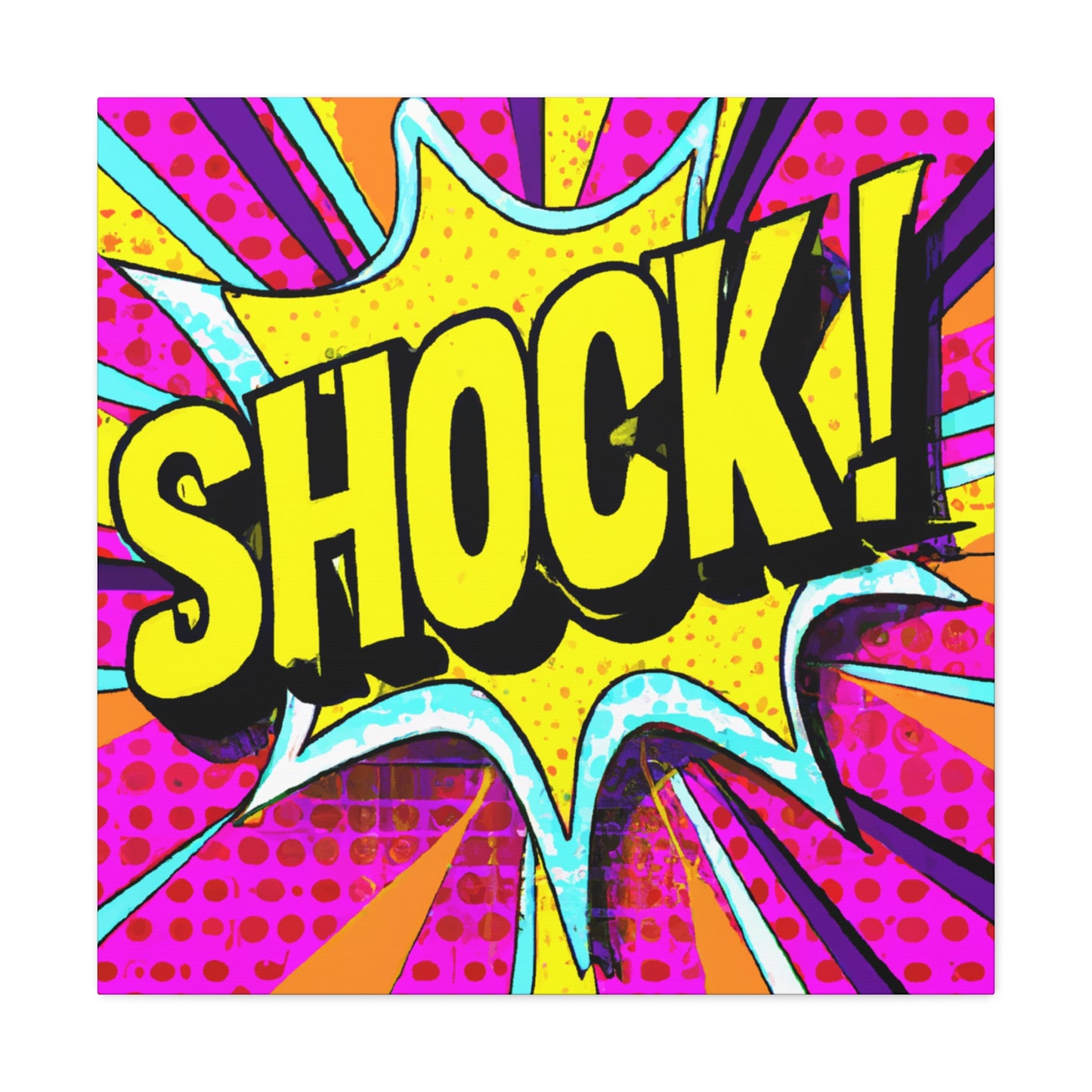 Shocking! - Canvas Pop Art