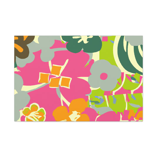 Dreamsicle - Floral - Canvas