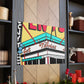 Rockin' 50's Rollerskating Rink - Pop Art Canvas