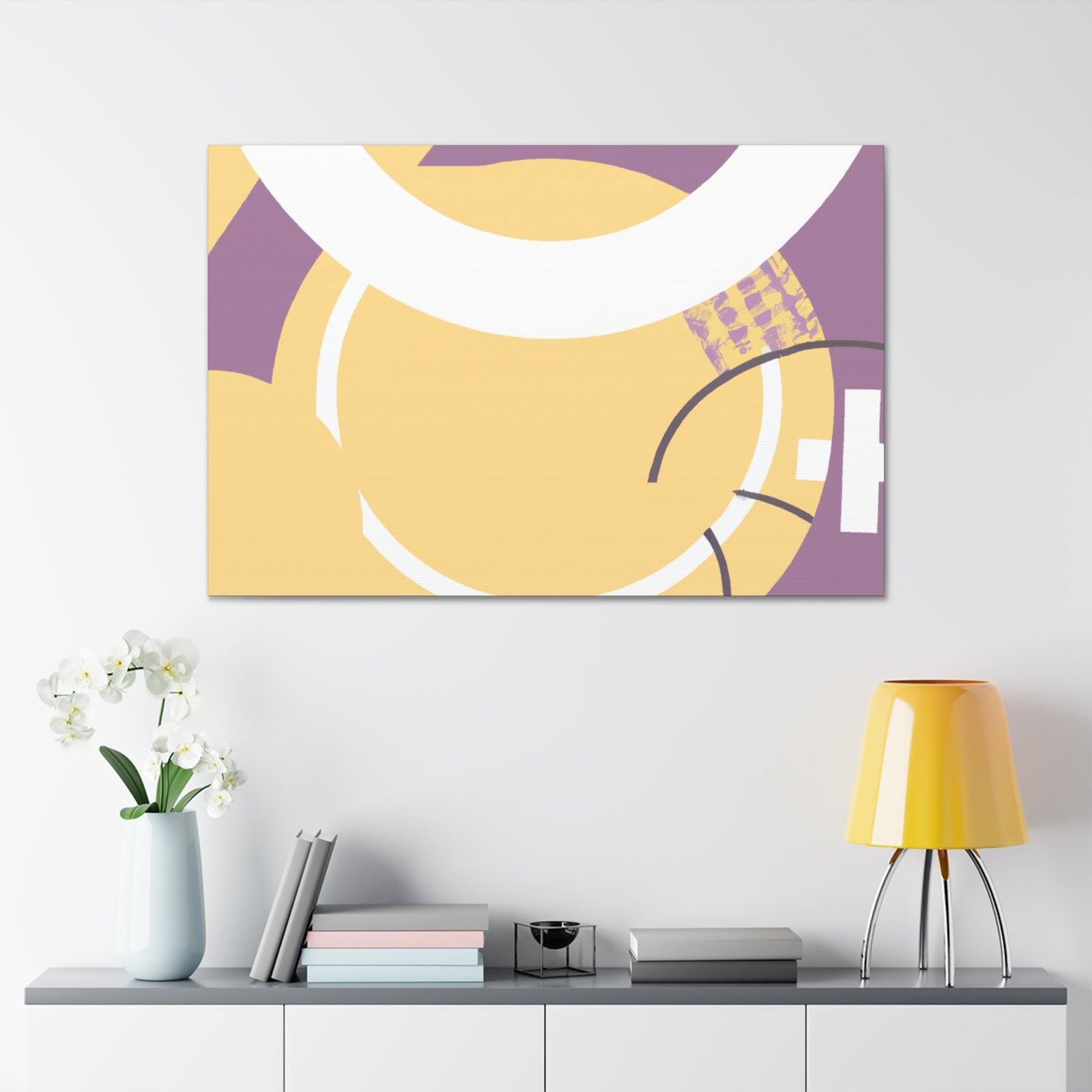 Lonely Tulips - Midcentury - Canvas
