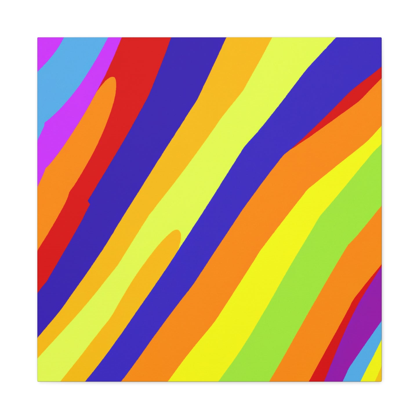 Pixellated Springs - Abstract - Canvas