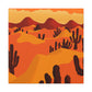 Urban Relic - Vintage Contemporary - Desert - Canvas