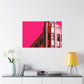 Straightup Splendor - The Visually Stunning Symmetry of Art Deco Architectural. - Canvas
