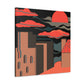 'Rising Star- Midcentury' - Canvas