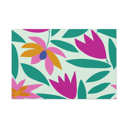 Blooming Bouquet - Floral Canvas