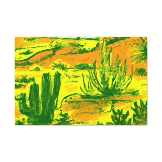 Desert Glow-Landscape - Canvas