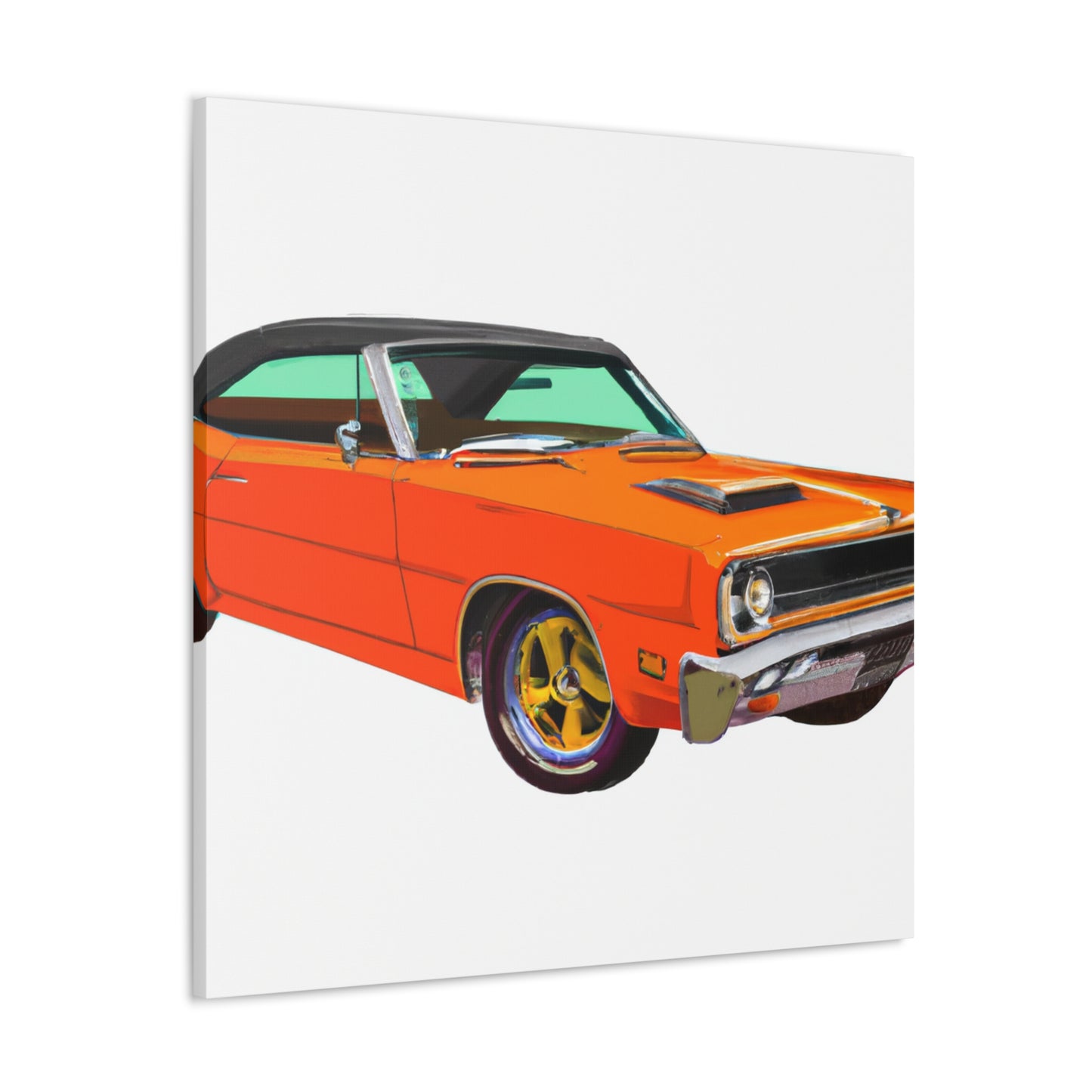 Blue Streak - Automobile - Canvas