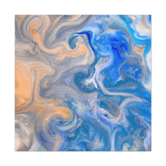 Water Swirl  - Abstract Canvas