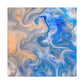 Water Swirl  - Abstract Canvas
