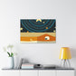 Splash of Sunshine - Midcentury - Canvas